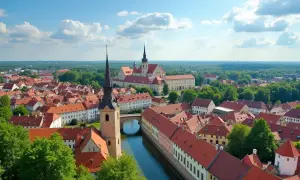 Malownicze miasteczko z kanałem i kościołami, idealne na jednodniowy wypad. Ciekawe miejsca w Polsce czekają!