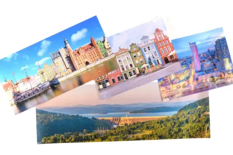 Wybierz się na city break! Zdjęcia pokazują Gdańsk, Wrocław, Poznań i malowniczą zaporę.