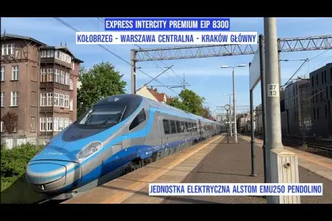 Ile jedzie pendolino z Krakowa do Kołobrzegu? Sprawdź czas podróży
