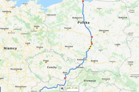 Trasa z Gdyni do Hallstatt w Austrii. Planując podróż do Włoch samochodem, warto sprawdzić tę malowniczą trasę przez Polskę, Czechy i Słowację.
